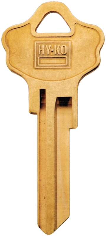 Hy-Ko 21200KW10BR Key Blank, Brass, For: Kwikset Cabinet, House Locks and Padlocks, Pack of 200