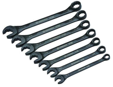 GearWrench CX6RWM7 Wrench Set, 7-Piece, Specifications: Metric Measurement