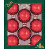 Christmas by Krebs Christmas Red Ball Ornament, Pack of 12