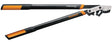 Fiskars 394801-1001 Power Gear Lopper, 2 in Cutting Capacity, Bypass Blade, Steel Blade, Steel Handle, Round Handle