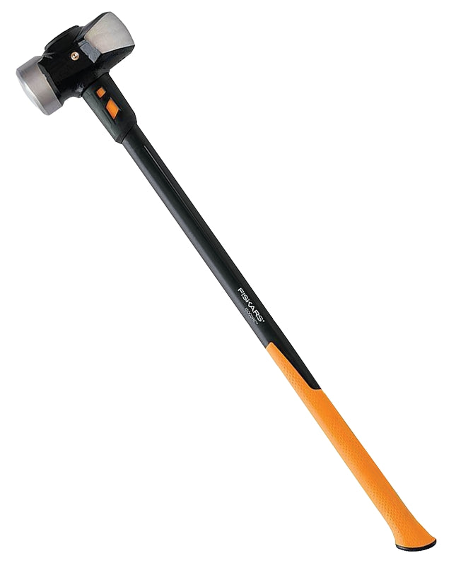 Fiskars IsoCore Series 750620-1001 Hammer, 10 lb Head, Sledge, Steel Head