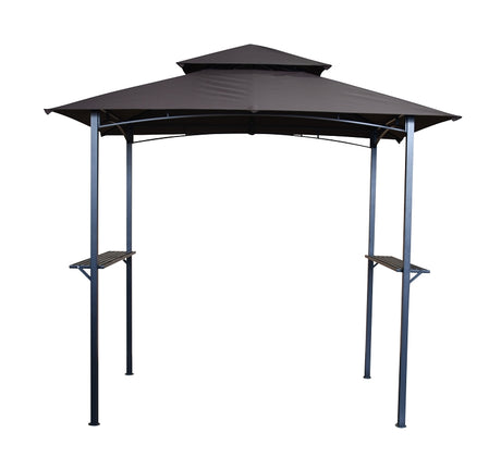 Seasonal Trends 59662 Windsor Grill Gazebo, 94.88 in W Exterior, 59.45 in D Exterior, 96.46 in H Exterior, Rectangular