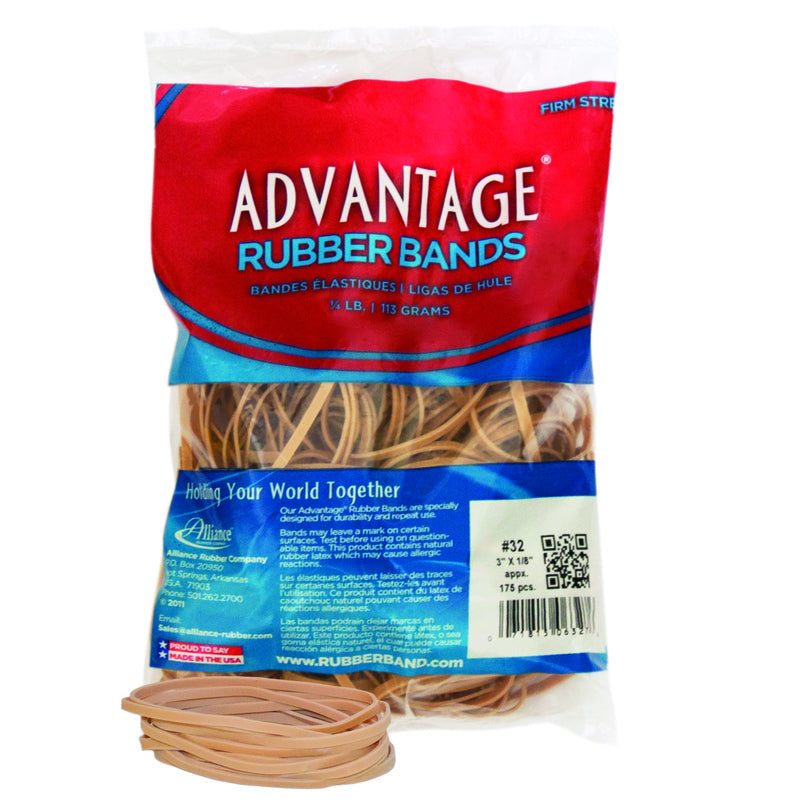 Alliance Rubber Advantage #32 Rubber Bands 175 pk