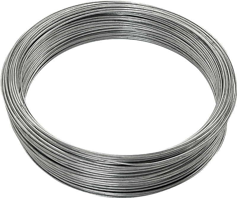 Hillman 50143 Utility Wire, 200 ft L, 16, Galvanized Steel, Pack of 8