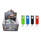Diamond Visions Plastic Assorted LED Keychain, Pack of 72