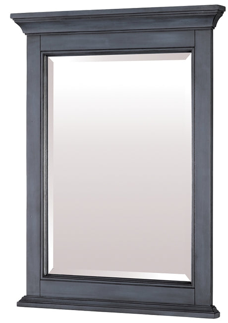 Craft + Main Brantley Series BABM2432 Framed Mirror, Harbor Blue Frame, Rectangular, 24 in W, 32 in H, Wood Frame