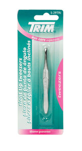 Trim Silver Tweezers 1 pk, Pack of 6