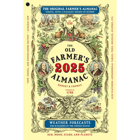 The Old Farmer's Almanac Yankee Publishing 2026 Almanac Reference Book, Pack of 24