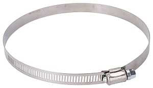 ProSource HCRAN88 Interlocked Hose Clamp, Stainless Steel, Stainless Steel, Pack of 10