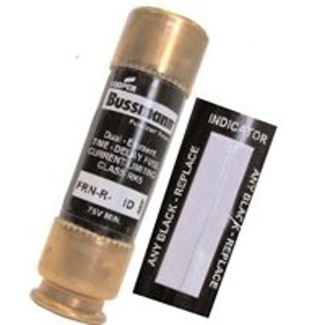 Bussmann BP/FRNR-30ID Heavy-Duty Fuse, 30 A, 250 VAC, 125 VDC, 20, 200 kA Interrupt, Fiberglass Body, H