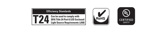 Halo CLD Series CLD7089SWHR Surface Mount Light Fixture, 0.93 A, 120 V, 11.2 W, LED Lamp, 800 Lumens, Aluminum Fixture