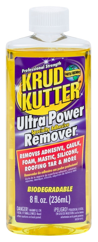 KRUD KUTTER 302805 Adhesive Remover, Liquid, Citrus, 8 oz