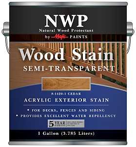 Majic Paints 8-1420-1 Wood Stain, Cedar, Liquid, 1 gal, Can