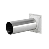Lambro 1422WTP Single Flap Exhaust Vent, Plastic, White