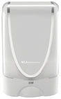 deb TF Ultra TF2WHI Soap/Sanitizer Dispenser, 1.2 L Capacity, Plastic, Chrome/White, Glossy, Automatic