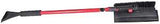 SubZero 5412PBT Pivoting Snow Broom, 8-1/2 in W Blade, 54 in OAL, Steel Handle