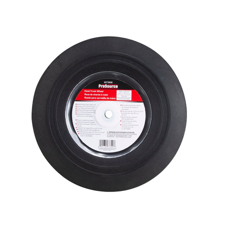 ProSource ST1908 Hand Truck Wheel, Nil, 10 x 2-1/2 in Tire, 1-1/2 in Dia Hub, Rubber