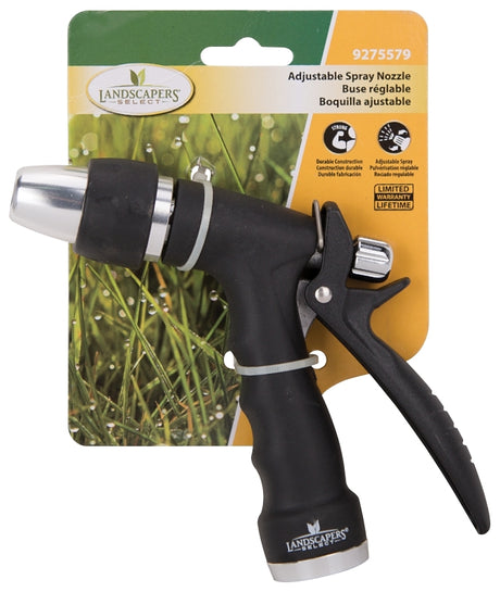 Landscapers Select GT-35231-3L Spray Nozzle, Female, Aluminum, Black, Chrome