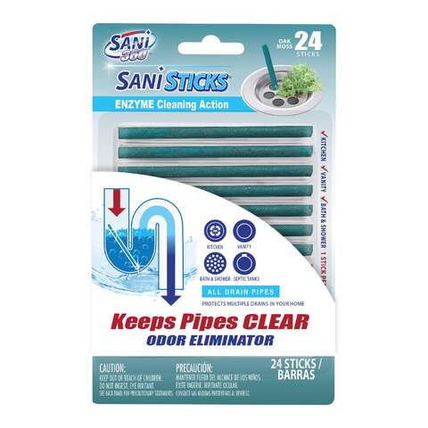 SANI 360 Sani Sticks No Scent Deodorizing Multi-Purpose Cleaner Stick 24 pc