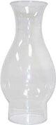 Tiki 417B Lamp Chimney, Glass, Clear, For: Classic, Ellipse Oil Lamps with 2-5/8 in Base, Pack of 6