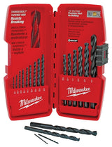 Milwaukee 48-89-2803 Drill Bit Set, 15-Piece, Steel, Black Oxide