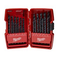 Milwaukee 48-89-2802 Drill Bit Set, 29-Piece, Steel, Black Oxide