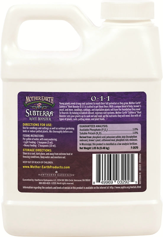 Mother Earth Subterra HGC733944 Root Booster, 1 pt