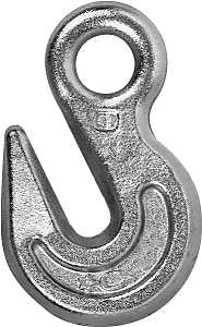 Campbell T9001524 Eye Grab Hook, 5/16 in, 3900 lb Working Load, 43 Grade, Steel, Zinc