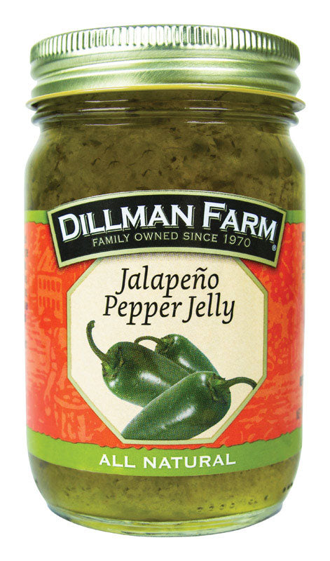 Dillman Farm All Natural Jalapeno Pepper Spread 16 oz Jar, Pack of 6