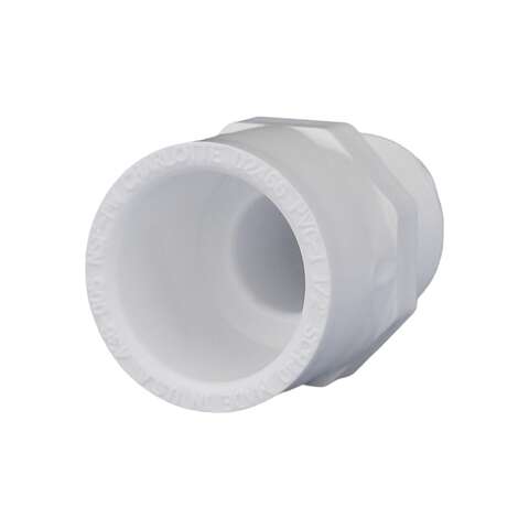 Charlotte Pipe Schedule 40 1/2 in. Slip X 1/2 in. D MPT PVC Pipe Adapter 1 pk, Pack of 25