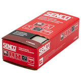 Senco L11BABR Medium Wire Staple Strip, 1/4 in W Crown, 3/4 in L Leg, 18 ga, Galvanized/Sencote