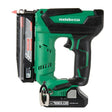 Metabo HPT NP18DSALTM Cordless Nailer Kit, Battery Included, 18 V, 2 Ah, 120 Magazine, 0 deg Collation, 23 ga Nail