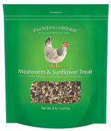 Pecking Order 009329 Mealworm/Sunflower Chicken Treat, 8 lb Bag