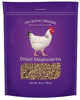 Pecking Order 009332 Chicken Mealworm Treat, 30 oz Bag