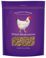 Pecking Order 009332 Chicken Mealworm Treat, 30 oz Bag