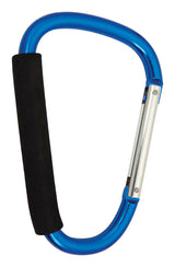 Home Plus Aluminum Blue D Carabiner, Pack of 12