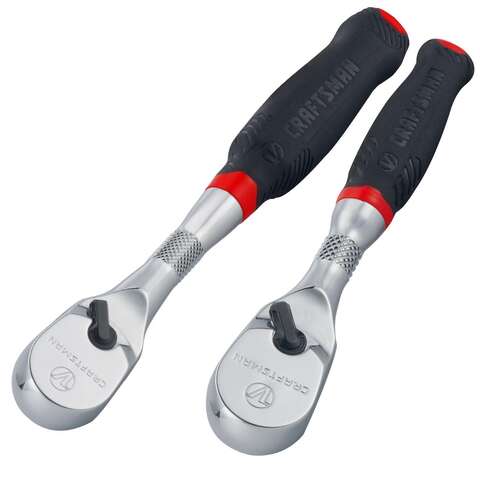 Craftsman V-Series 1/4 and 3/8 in. drive Comfort Grip Ratchet Set