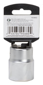 Vulcan MT-SM6030 Drive Socket, 30 mm Socket, 3/4 in Drive, 12-Point, Chrome Vanadium Steel, Chrome