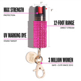Blingsting Pink Plastic Pepper Spray