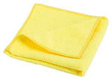 Simple Spaces OG003 Cleaning Cloth, 12 in L, 12 in W, Microfiber, Yellow, Pack of 12