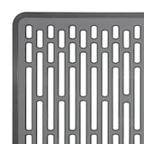 Good Grips 13190610 Sink Mat, 12-1/4 in L, 11-1/2 in W, 1/2 in Thick, Silicone, Gray