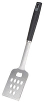 Omaha BBQ-22779-01 BBQ Spatula, 1.5 mm, Stainless Steel Blade, Stainless Steel, Plastic Handle, Straight Handle