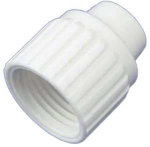 Flair-It 16860 Pipe Cap, 1/2 in, PEX, White