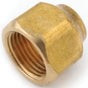 Anderson Metals 754020-0806 Nut, 1/2 x 3/8 in, Flare, Brass, Pack of 5