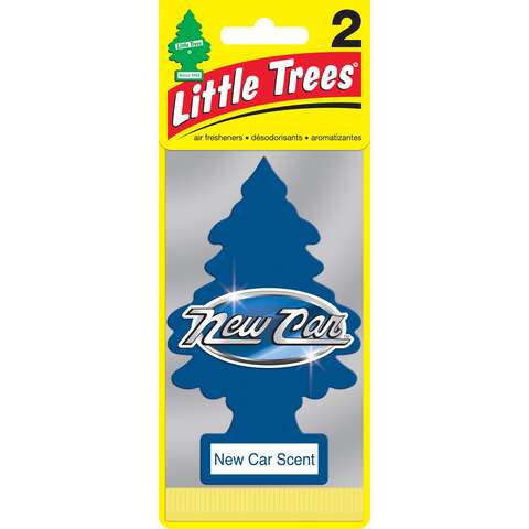 Little Trees New Car Scent Air Freshener Solid 2 pk, Pack of 12