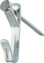 OOK 50053 Conventional Hook, 30 lb, Steel, Zinc