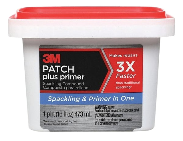 3M PPP-16-BB Primer Lightweight Spackling, White, 16 oz