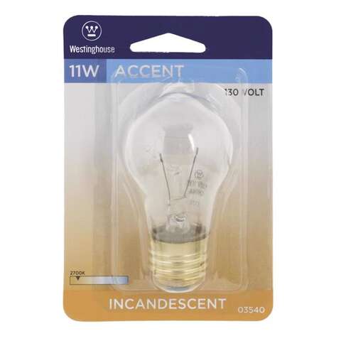 Westinghouse 11 W S14 Specialty Incandescent Bulb E26 (Medium) Clear 1 pk