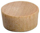 Waddell 8300.38-CS Screw Hole Plug, Birchwood, Pack of 8