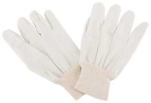 Diamondback GV-5221-3L Clute-Cut Work Gloves, One-Size, Straight Thumb, Knit Wrist Cuff, 70% Cotton 30% Polyester, 8 oz, Pack of 12